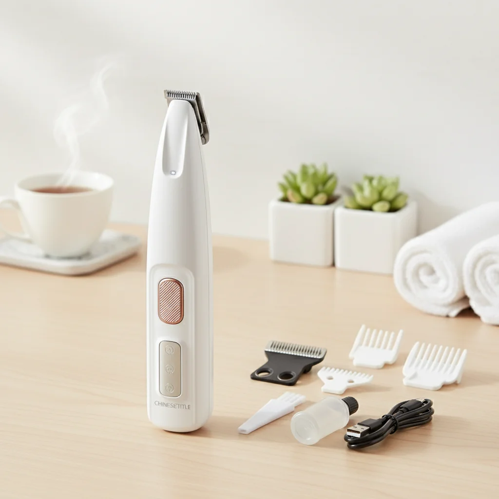 

Pet Electric Trimmer For Paw-Hair With LED Light Cat Dog Grooming Tool