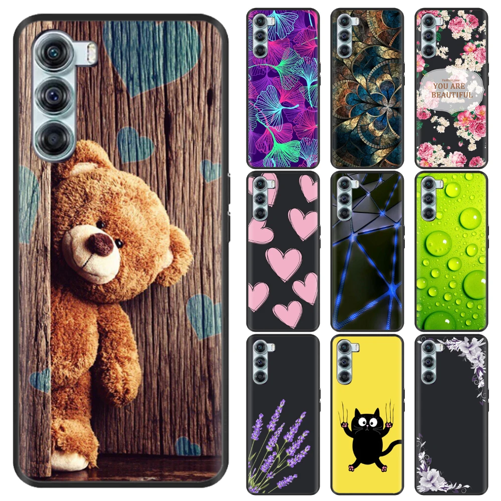 Phone Case For Moto G200 5G Case Soft TPU Silicone Bumper Back For Motorola Moto G200 5G Cover MotoG200 G 200 Cases Coque Hoesje