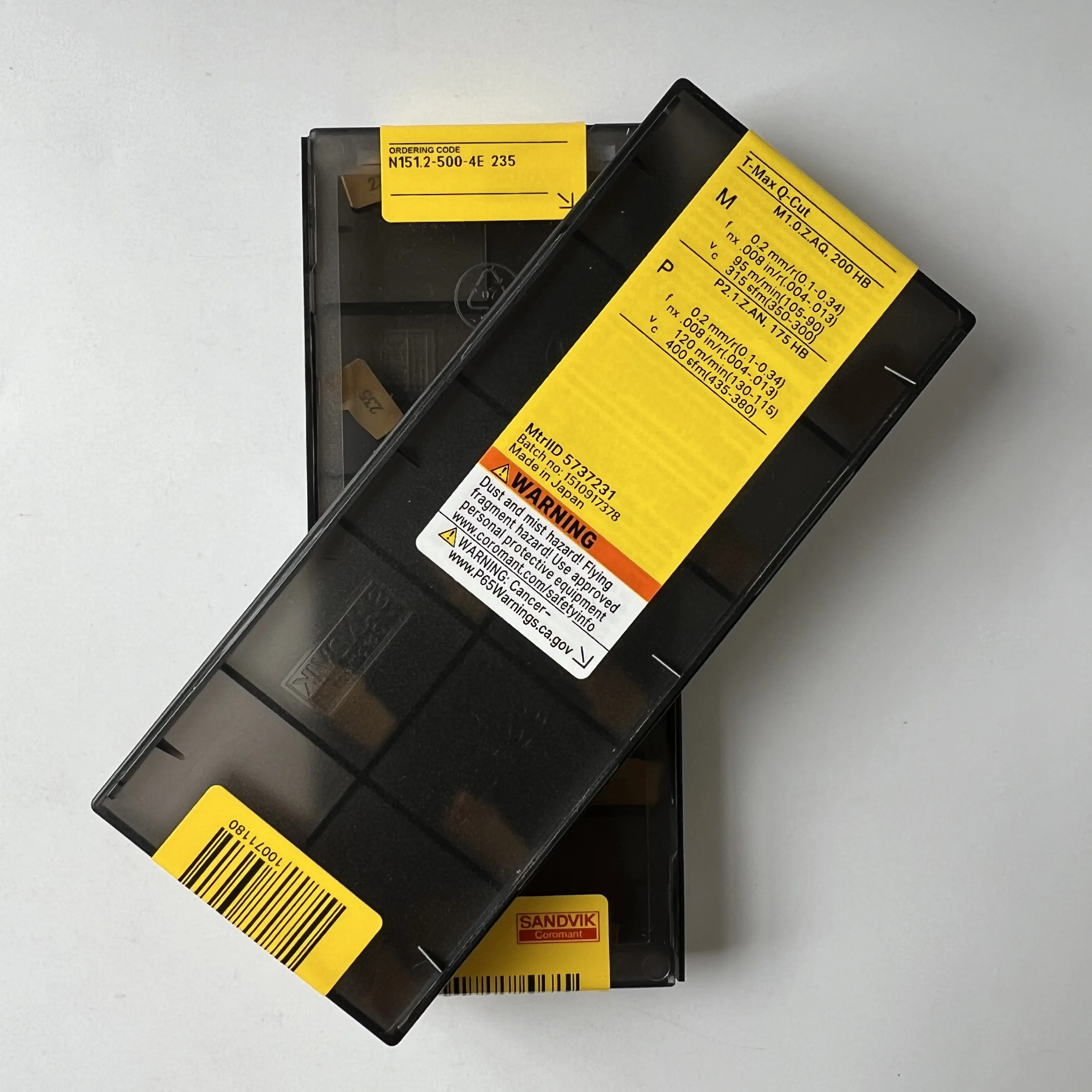 N151.2-500-4E 235 /Original carbide blade 10 Pcs