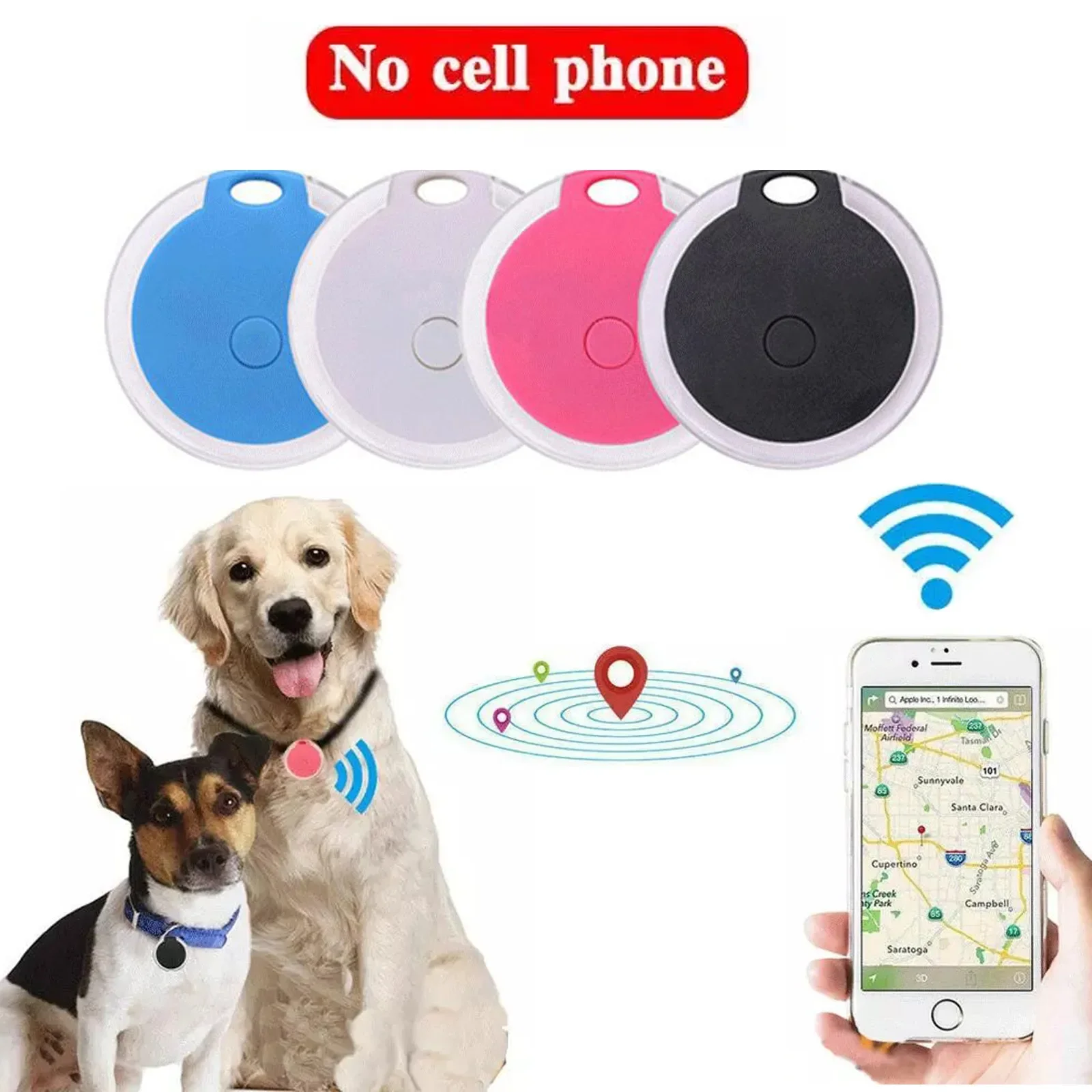 Gps Tracker Mini Tracking Device Cat Dog Loss Prevention Waterproof Device for Pet Cat Kids Car Wallet Finder Collar Gps Locator