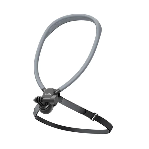 Imagen 2 del producto Soporte de cuello SmallRig para cámaras de acción para GoPro para Insta360 para DJI OSMO Action Universal con soporte para el cuello, correa -5596