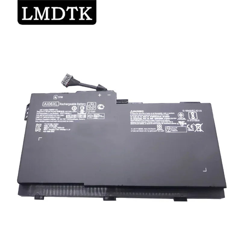 LMDTK New AI06XL Laptop Battery For HP ZBook 17 G3 808451-001 HSTNN-C86C HSTNN-LB6X AI06096XL  11.4V 7860mAh 96Wh