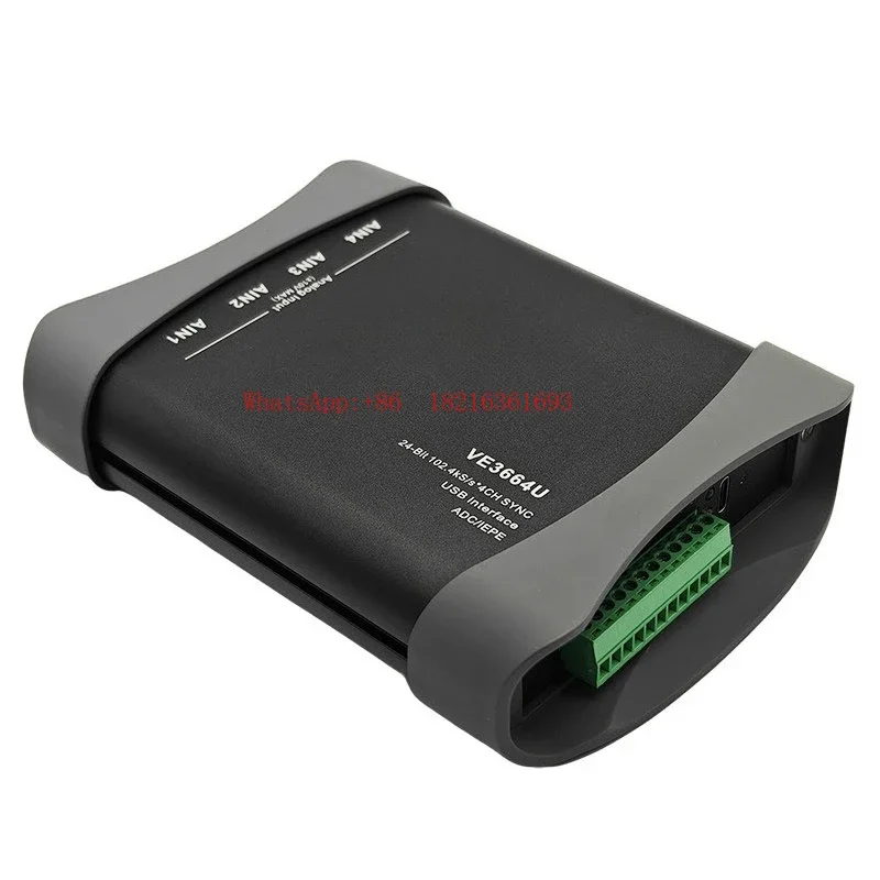 2026GOOD VE3664U 24-bit USB Data Collection Card 102.4K Sampling UV Acquisition Supports ADC/IEPE/0-20mA