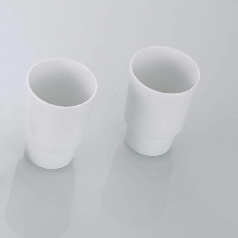 Ceramic Toothbrush Cup Transparent and Matte Glass Tumbler Cup Bathroom Accessories 97-TC