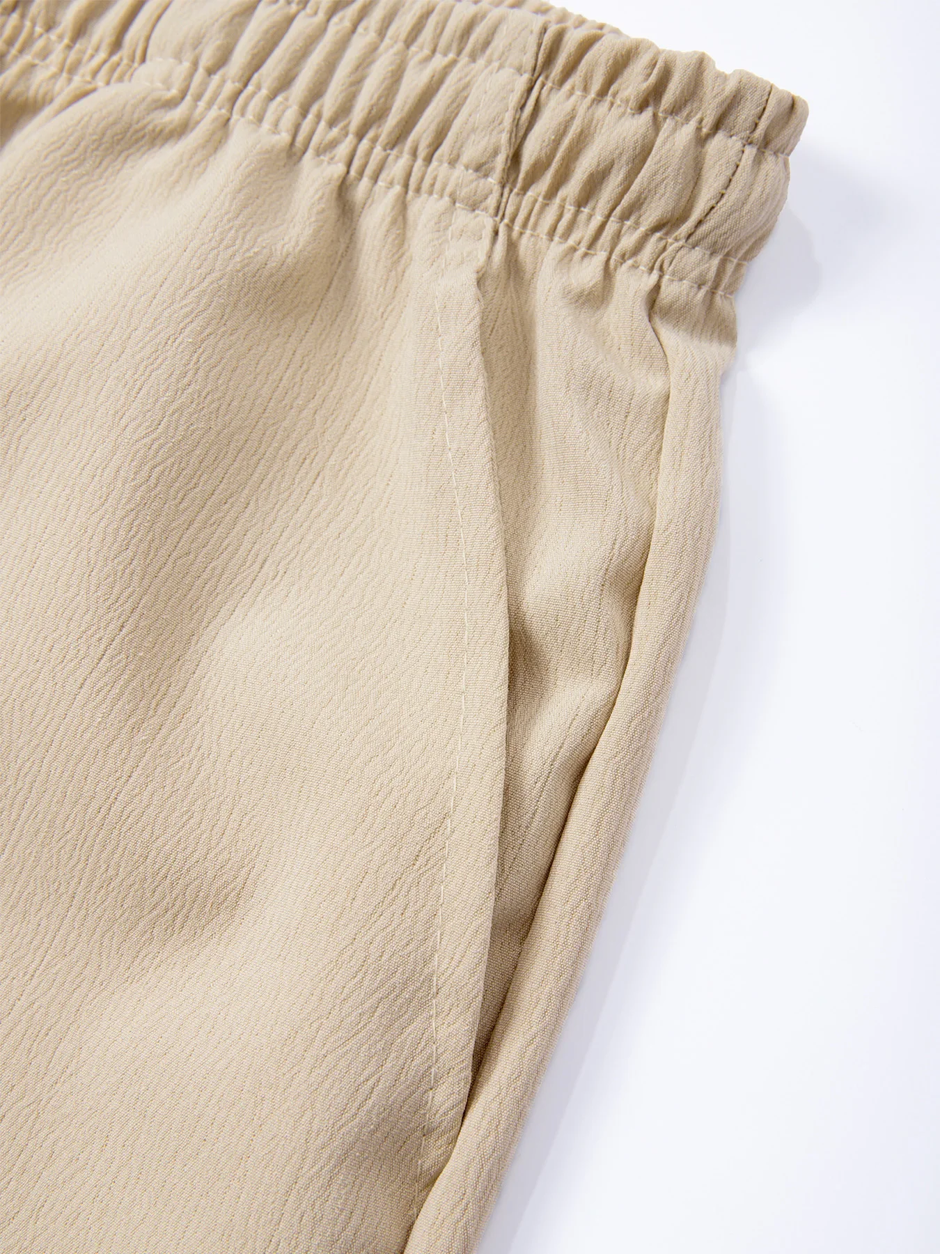 Männer Casual Hosen Männlichen Sommer Atmungsaktive Hose Einfarbig Hohe Qualität Jogginghose Hawaiian Strand Sport Jogging Hosen – Detail 13