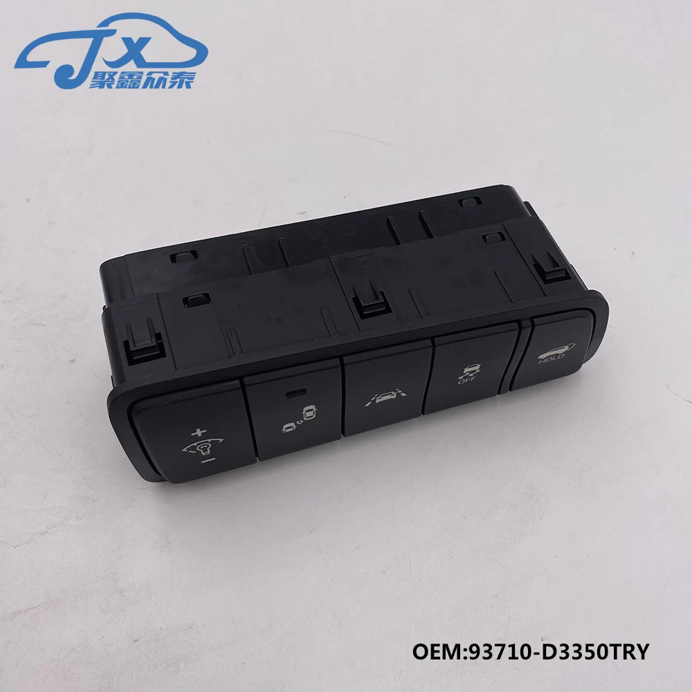 Headlamp Height Adjustment Switch Instrument Luminance Switch OFF Electric Tail Gate Switch for hyunda-i TUCSON  93710-D3350TRY