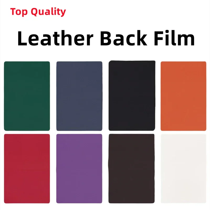 

Top Quality Leather Back Film for Phone Protection Plotter Blade Laser Cut Machine Red Green Purple Orange Black Cover