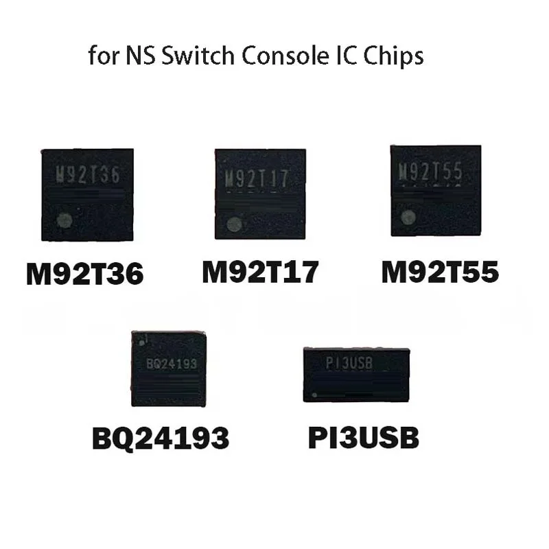 Bild 3: Für Nintendo Switch Konsole Power Management IC Chip M92T36 M92T55 M92T17 PI3USB BQ24193 Lade-IC Display HDMI-kompatibel