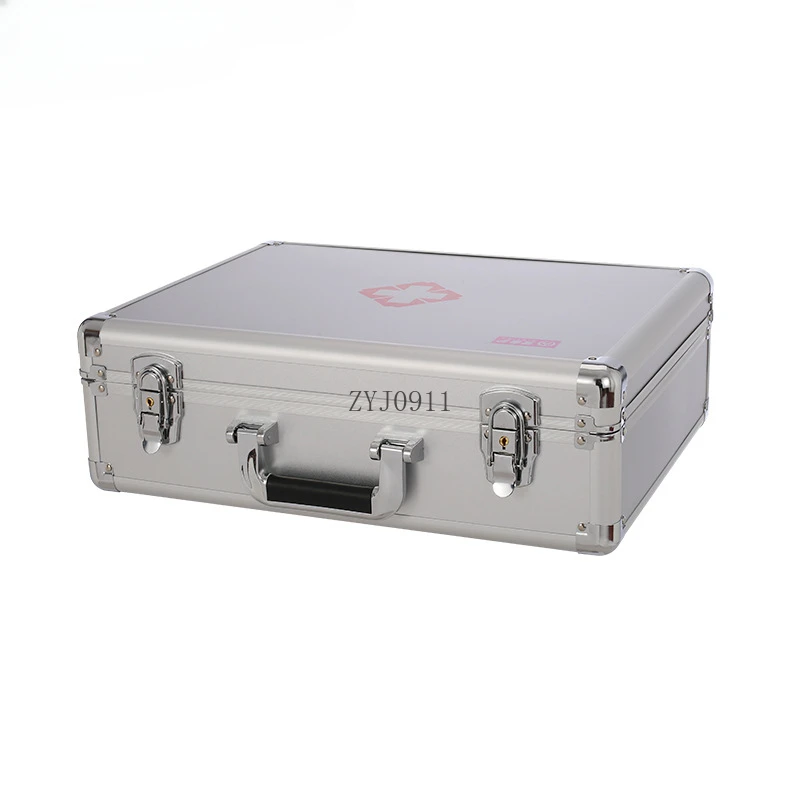 *Safety Production Laboratory Vehicle First Aid Kit Comprehensive Emergency Kit Outpatient Box ABH-S005A Aluminum