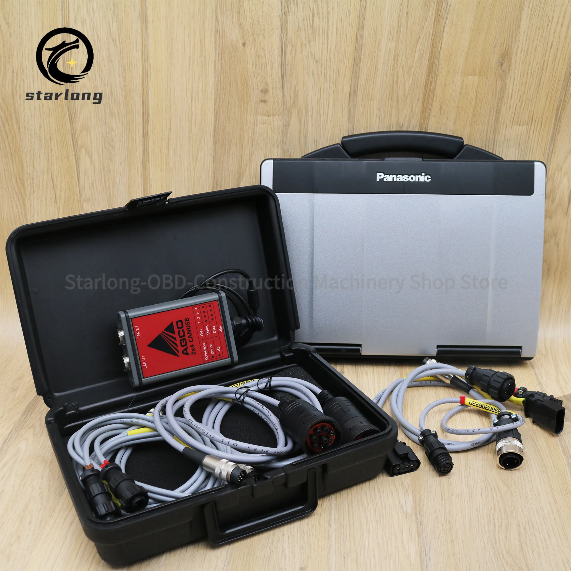 For Massey Ferguson Fendt AGCO Tractor Diagnostic Tool for AGCO EDT Electronic Diagnostic Tool with CF53 Laptop AGCO