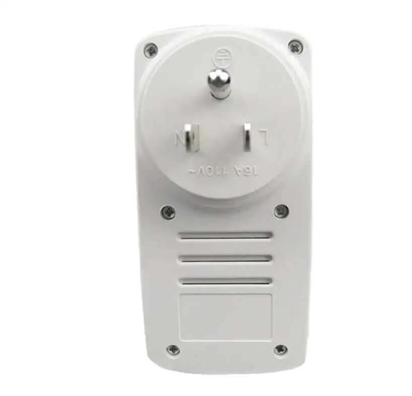 Ac 110V 220V 240V 1ch Licht/Lamp Ons Amerikaanse Standaard Socket Draadloze Afstandsbediening Schakelaar 433Mhz Power On Off Smart Plug