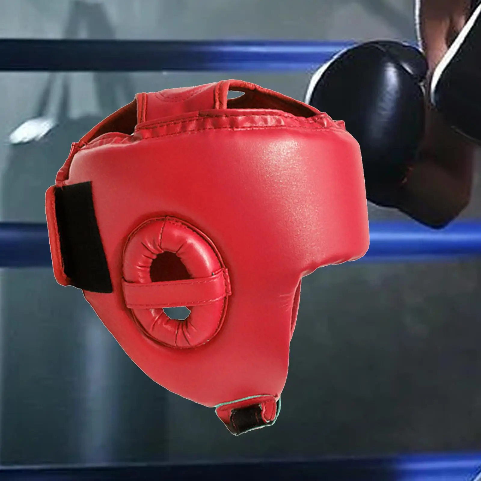 Taekwondo Protective Headgear Boxing Helmet Karate Sparring Gear Breathable Face Shield Adjustable Padded Cover for Kids Youth