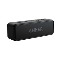 Anker Soundcore 2 Portable Wireless Speaker Better Bass 24-Hour Playtime 66ft Range IPX7 Water Resistance