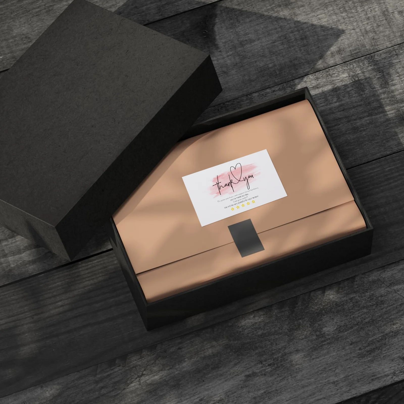 

60Pcs Small Business Thank You Cards Chic Design Simple Thanks Cards for Wedding Baby Shower Gift Packing Bulk