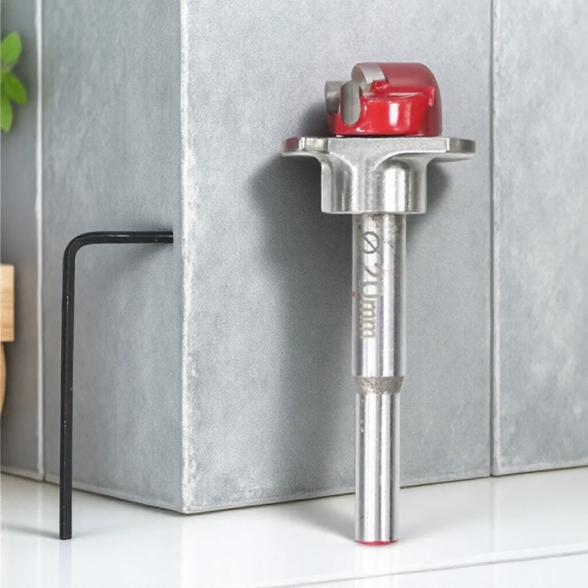 Broca de carburo ajustable, sierra perforadora para herramientas eléctricas de carpintería, 15mm, 20mm, 25mm, 30mm, 35mm, alta calidad, duradera