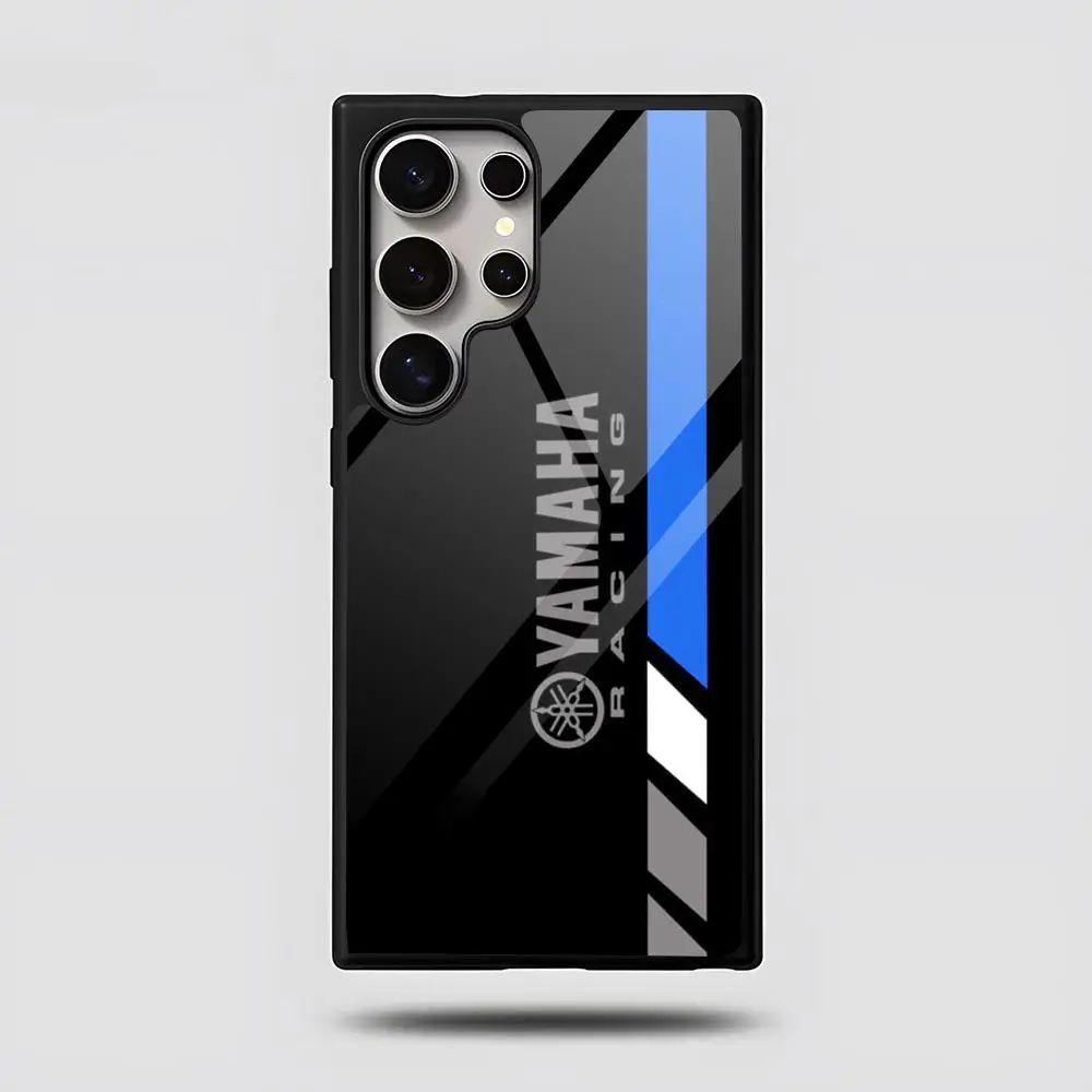 Etui na telefon w stylu motocykla Y-YamAhaE-S do SAMSUNG S26 25 24 S22 S20 ULTRA S21 S30 23 Note5 S8 Plus S9 S10E Lite PC+TPU Funda — zdjęcie produktu 3