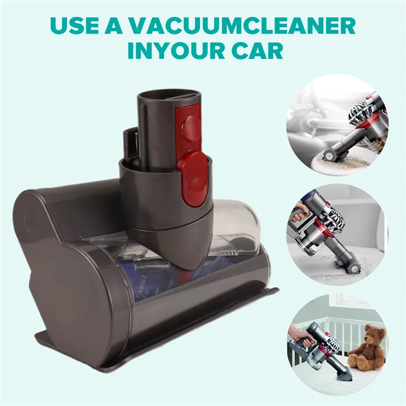 A68M-فرشاة إزالة عث الغبار للمرتبة الكهربائية لدايسون V7 V8 V10 V11 V15 مكنسة كهربائية أداة صغيرة بمحرك رأس فرشاة