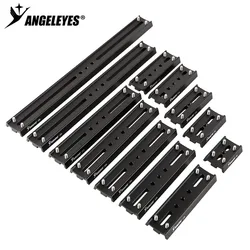 Angeleyes black four screw positioning dovetail plate 60/110/140/180/210/335/400 quick installation equatorial instrument clamp