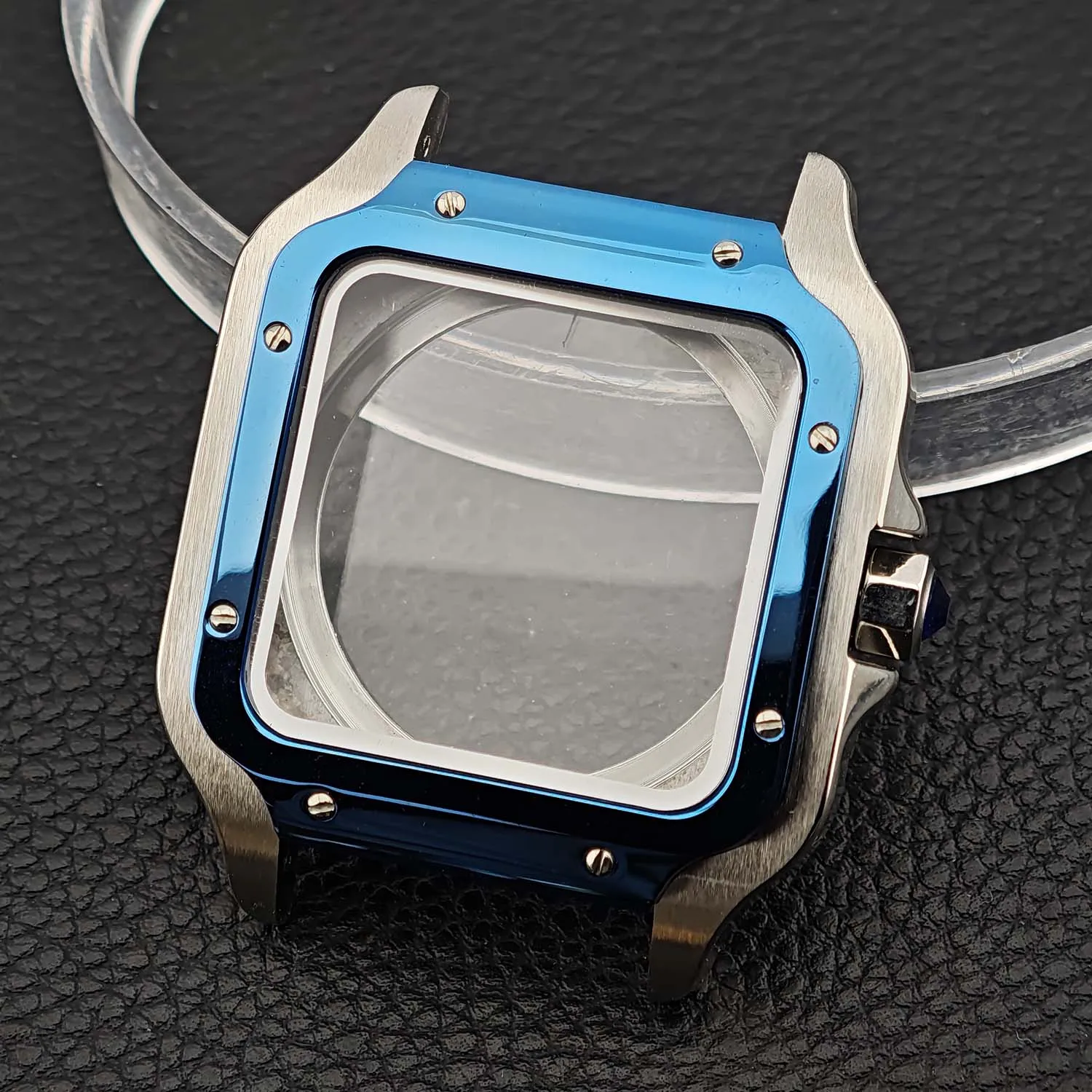 

38mm Watch Case Strap Fits NH35 NH36 Movement Accessories NH35 Square Case NH35 Dial Mechanical Watches Man