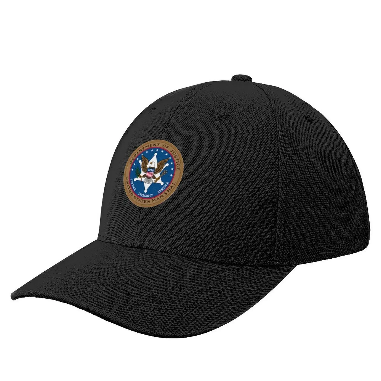 Department of Justice US Marshal Baseball Cap Hat Man Luxury Bobble Hat Men's Baseball Women's