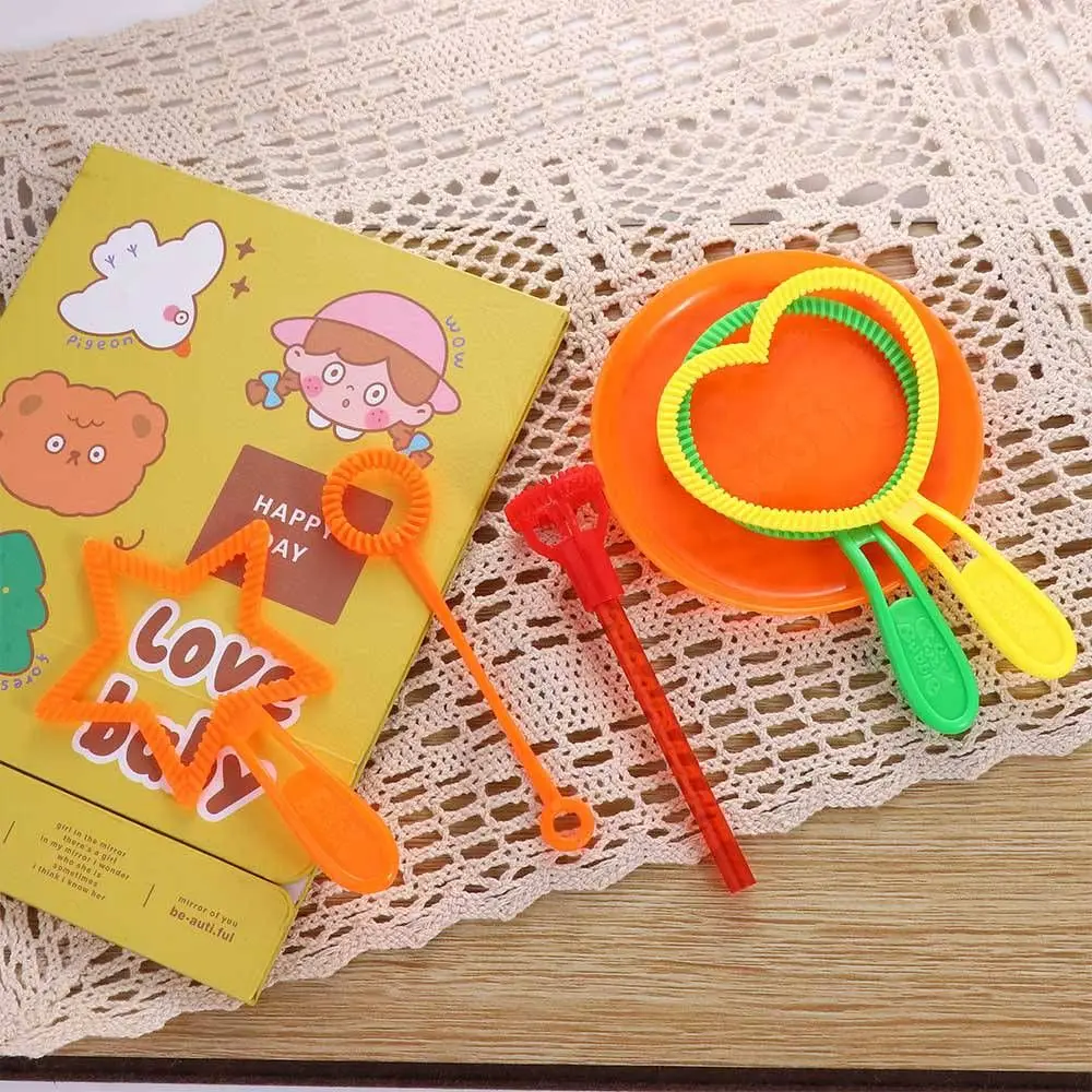 Funny Multiple Shapes Bubble Tool Summer Favorite Interactive Games Bubble Blower Bubble Stick Bubble Wand Tool Bubble