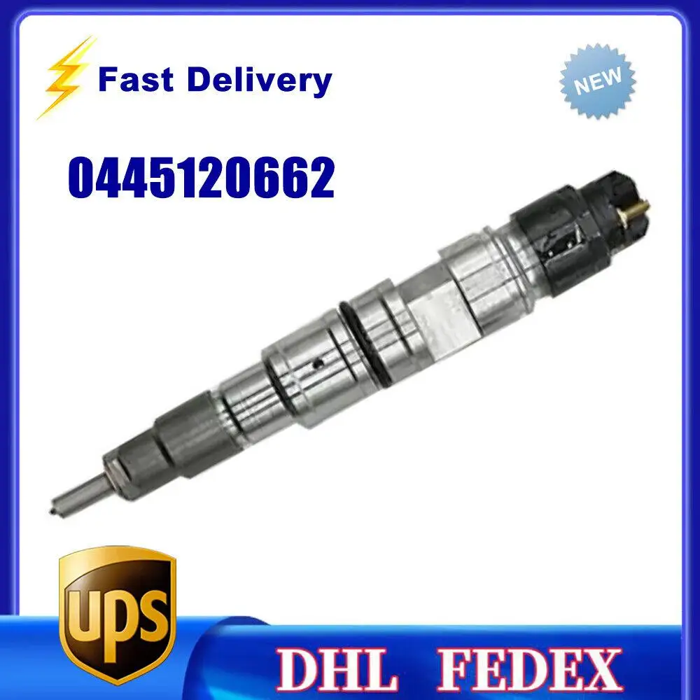 

New Aftermarket Injector Engine Repair Parts 0445120662 Diesel Fuel Injector