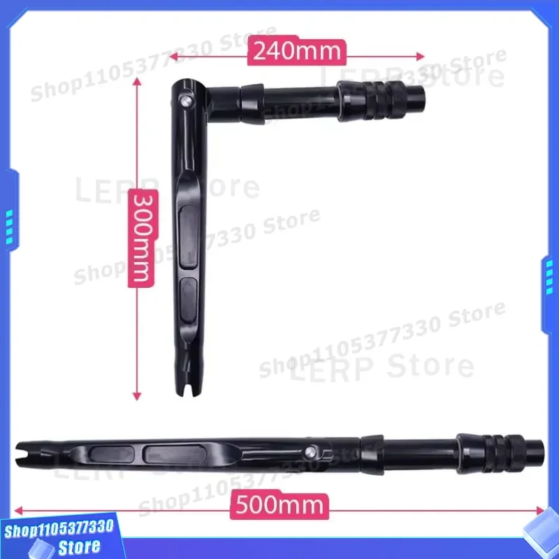High Strength Adjustable Fishing Rod Handle Assembly Large Game Boat Size 2 Straight Curved Grip High Drag Power Replacement