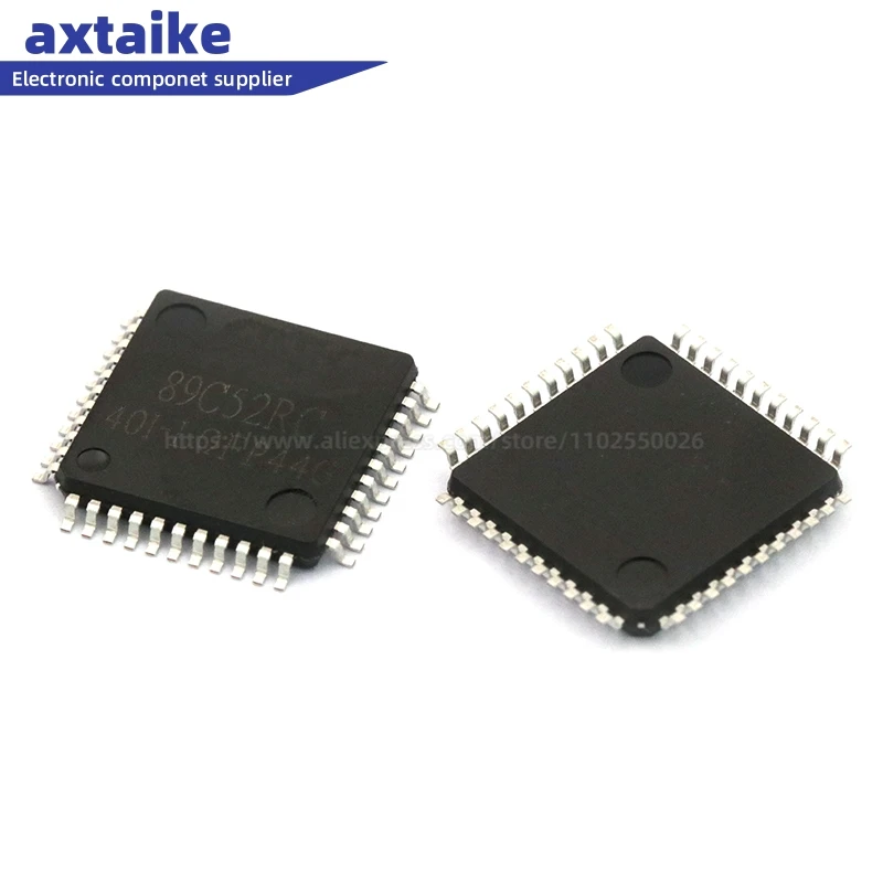 5PCS STC89C52 89C52RC STC89C52RC-40I-LQFP44 STC89C52RC-40I-PDIP40 LQFP DIP SMD STC89C52RC 51 Series Single-chip Microcomputer IC