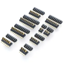 10pcs/Lot 2/3/4/5/6/7/8/9/10P Battery Holder Pitch 2.0 Connector Male Female For Camera Navigator Battery Charging Holder Plug-i