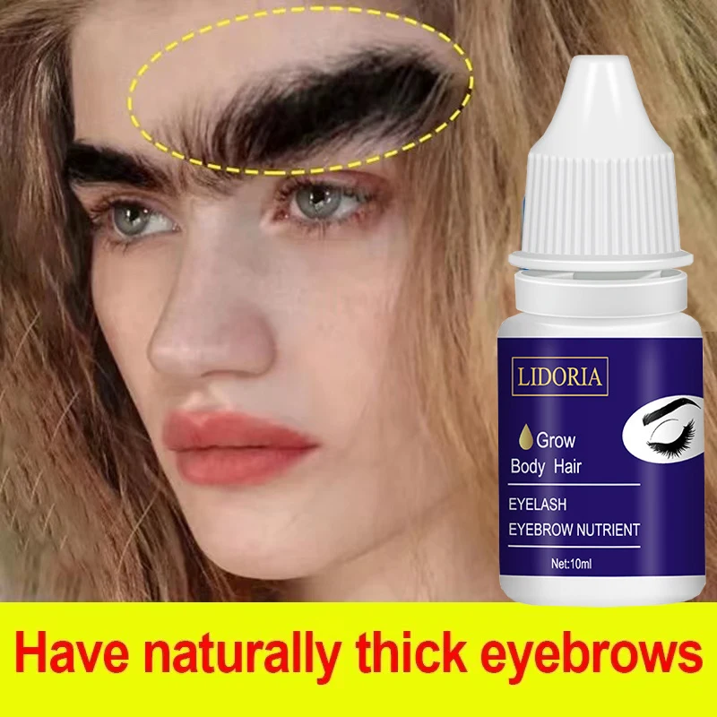 Eyebrow Growth Serum Nourishing Follicles Lashes Enhancer Thick Eyelash Nutrition Liquid Extension Intensive Lengthening 2025