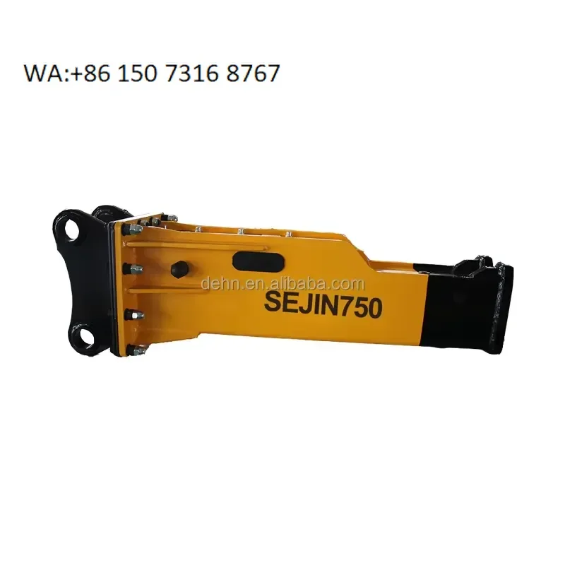 SB43 Hydraulic Box Rock Breaker DEHN750 6-9 Ton Excavator Attachment Impact Hammer Shandong Factory Supply