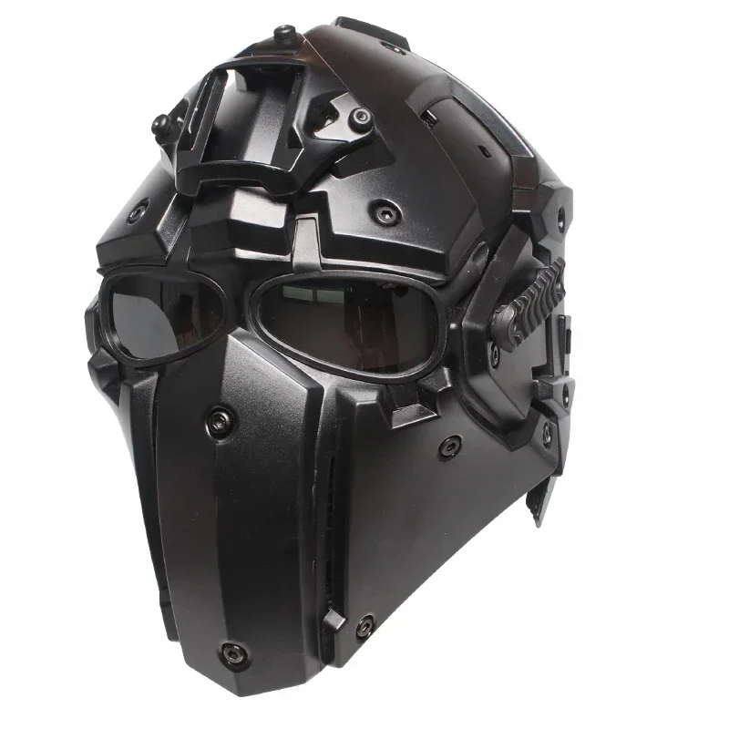 ERQYGRA FAST Helmet Tactical Mask CS Wargame Shooting Gear Paintball Outdoor Sports Safety Equipment Hunting Airsoft Accessories