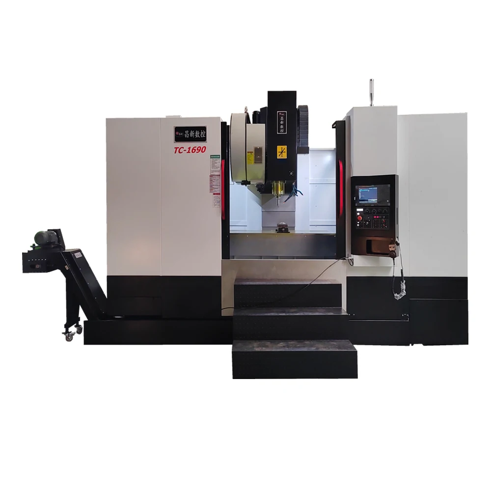 High Precision Vertical Hining Center VMC CNC 3-Axis 5-Axis Milg Hine Syntec System TC-1690