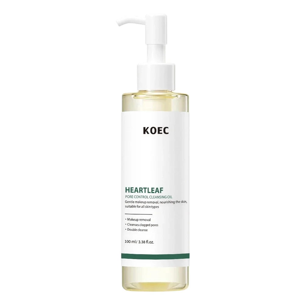 Huile démaquillante purifiante des pores, douce et apaisante pour le visage, les yeux et les lèvres,
