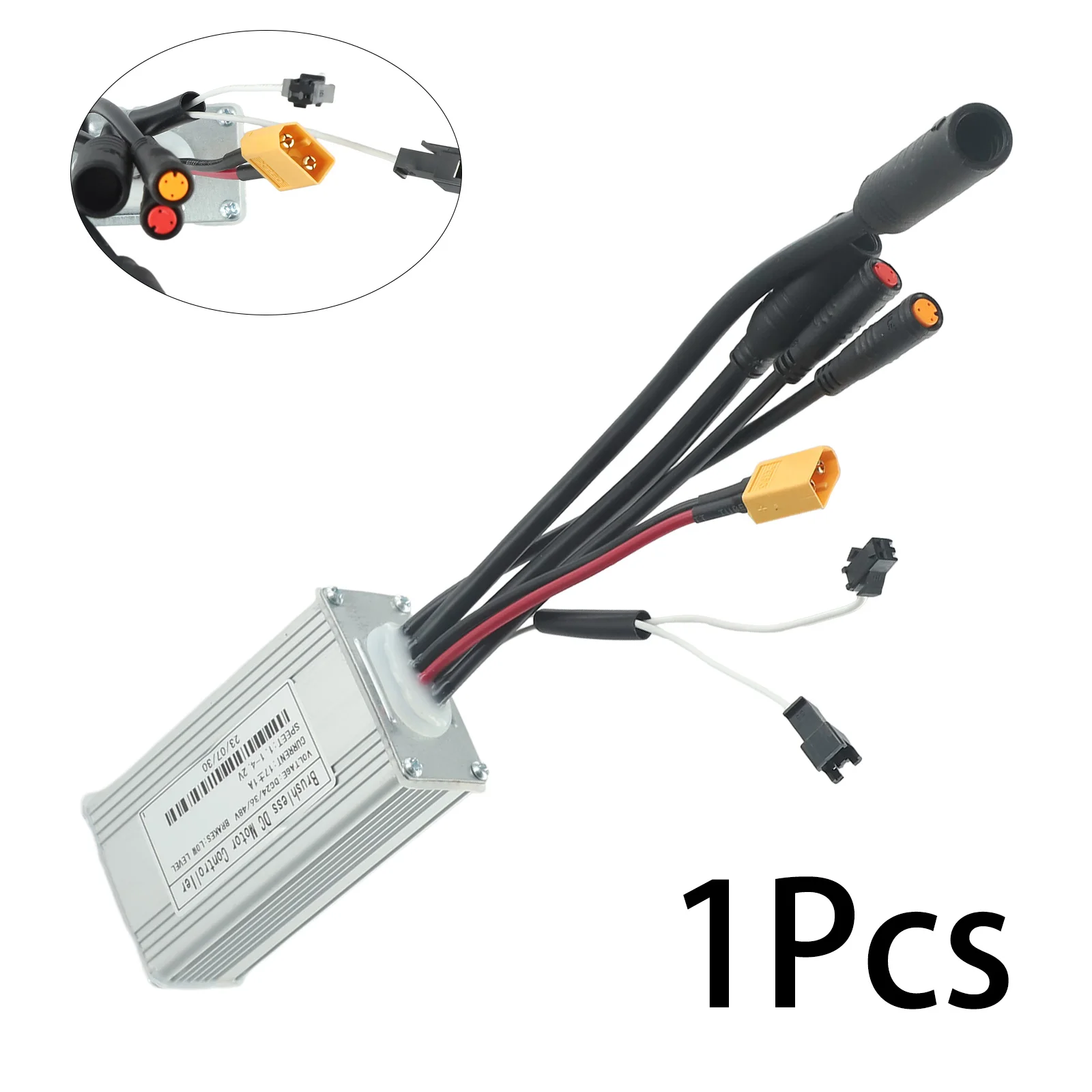 High Quality Hot Sale 2023 New Electric Bike Replacement Parts Ebike Controller 17A Ebike Kit 24V36V48V-17A 350W 6 Mosfets