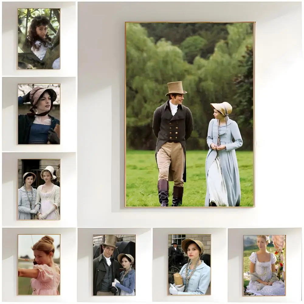 period romance n-northanger abbey Poster Classic Wall Art  Home Decor  Peel and Stick Unframed