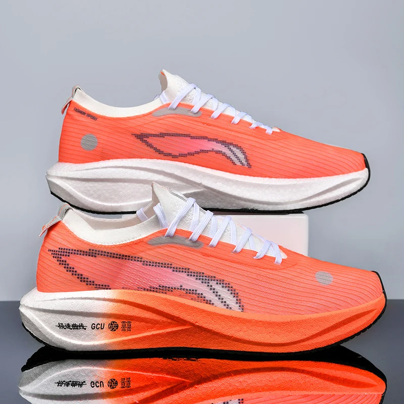 Bestseller herfstschoenen voor heren 2025, ademende sportschoenen van mesh, schokabsorberende hardloopschoenen, snelheidstraining, antislip hiki