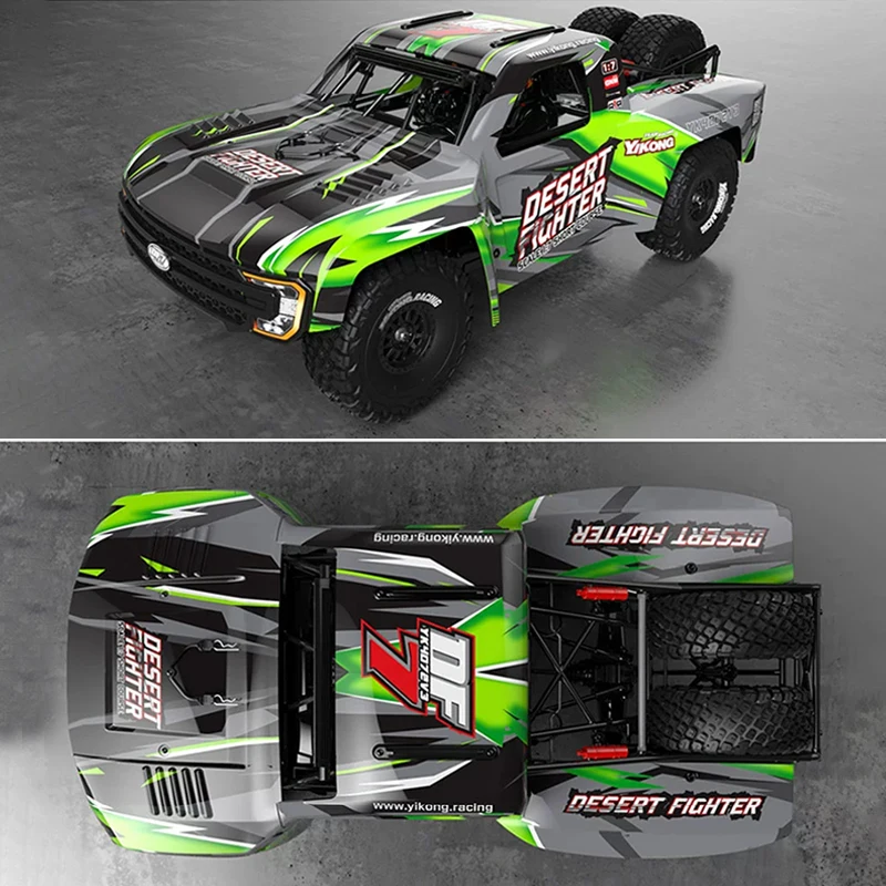 

Easy control 4072 V3 rear straight bridge short card DF7 desert card remote control off-road vehicle RC model car brushless 4x4