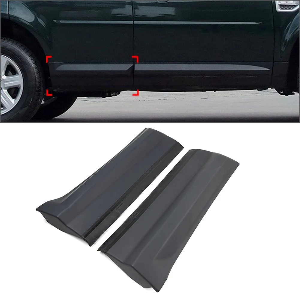 

Car Rear Door Exterior Moulding Trim Cover 2Pcs For Land Rover LR2 Discovery 2 2006-2016