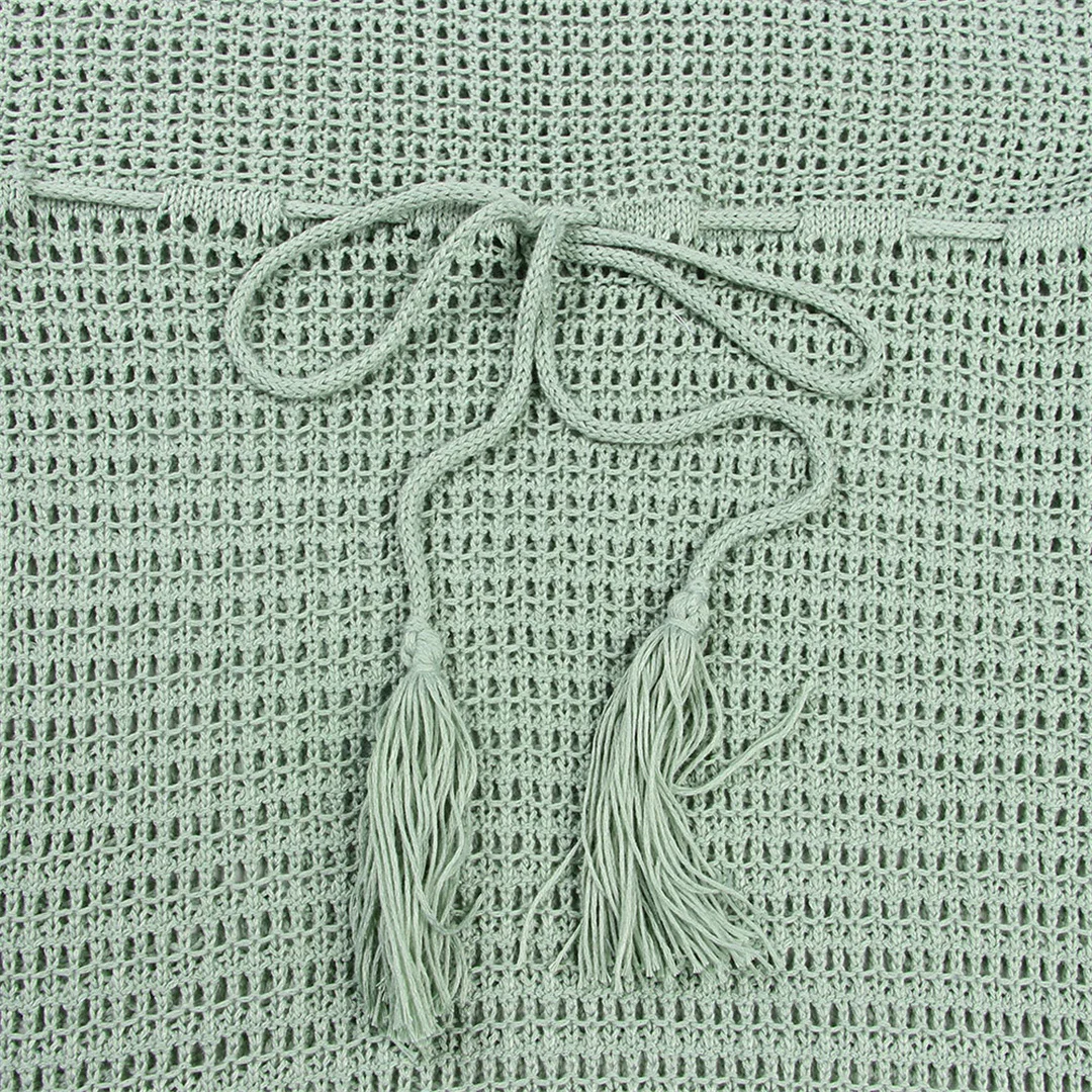 S-XL Sexy Ausgeschnittenes Fransen-Strickkleid, Häkel-Tunika, Strandkleid, Strandmode, Strandüberwurf, Damen V3802 – Detail 20