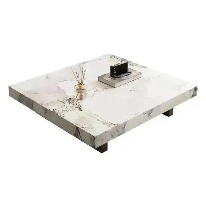 

Элегантные журнальные столики премиум-класса: минималистичный скандинавский стиль, роскошный дизайн, квадратный столик для гостиной, мебель для дома