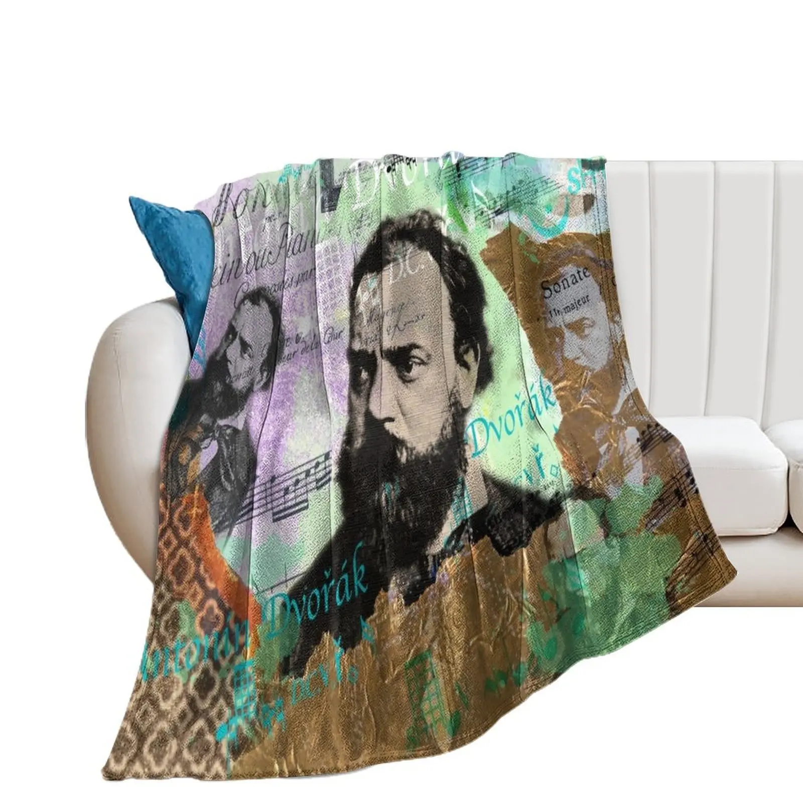 with which the Czech composer Anton Dvo?Ã¡k made his breakthrough. The musician had a lifelong friendship with Joh Throw Blanket