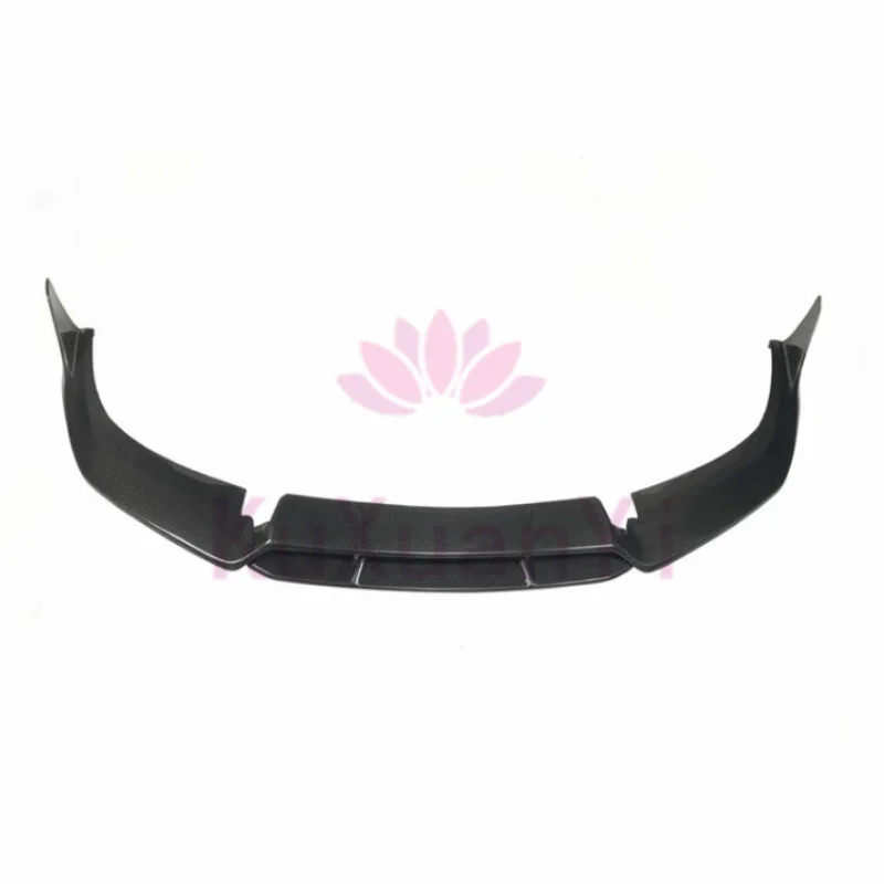 High quality dry carbon fiber front bumper edge for Lamborghini LP580 LP610 body kit