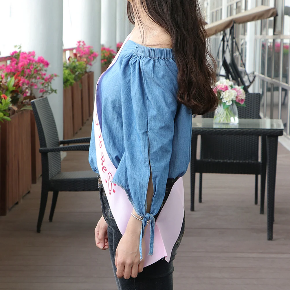 

5 шт., пояса для детского душа, вечерние этикетные ленты, тканевые мягкие украшения для дня рождения, праздничные пояса, товары для дня рождения ребенка