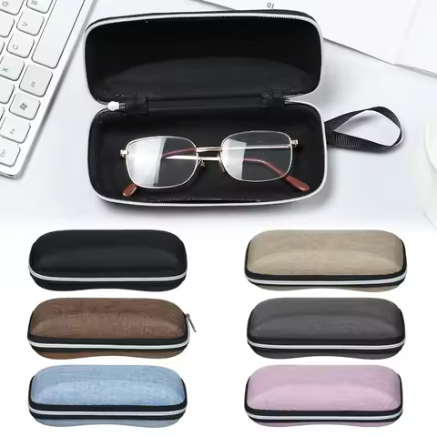 1PC Fashion Glasses Case Unisex Waterproof Hard Spectacle Cases Eyeglass Case Portable Reading Glasses Box