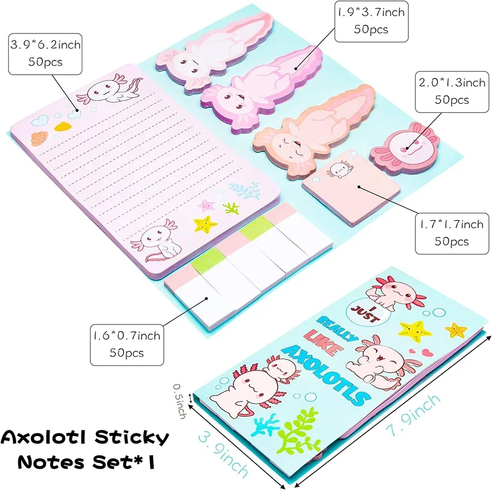 550 Sheets Animal Combination Sticky Notes Students Memo Message Paper Scrapbooking Decorative Stationery