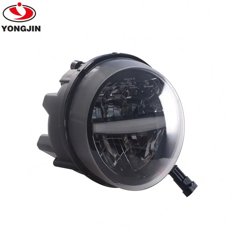 LED Headlight Front Lamp Assembly with Halo Ring For V-espa GTS 200 300