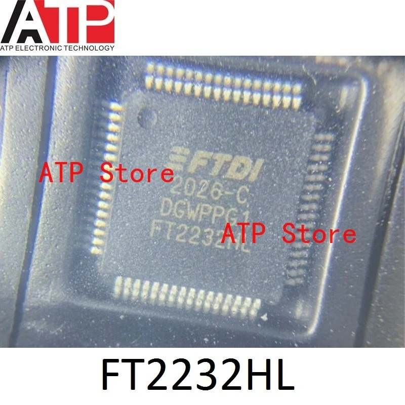 

5 шт./лот, 100% новый оригинальный чип FT2232HL FT2232 LQFP-64 FT2232HL-REEL IC USB HS DUAL UART/FIFO