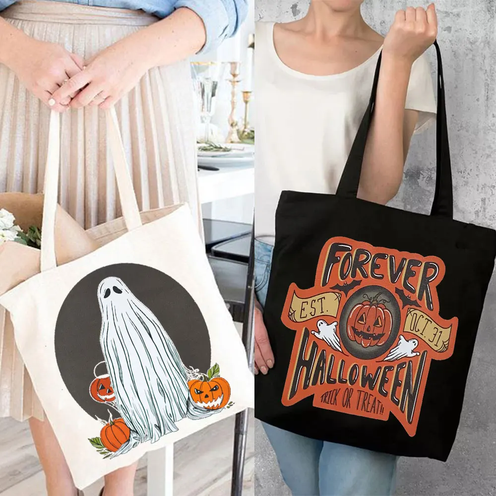 Halloween Tote Halloween Gift Witch Bag Trick or Treat Bag Witchy ECO Shopping Bag Spooky Season Spooky Gifts Aesthetic Tote Bag