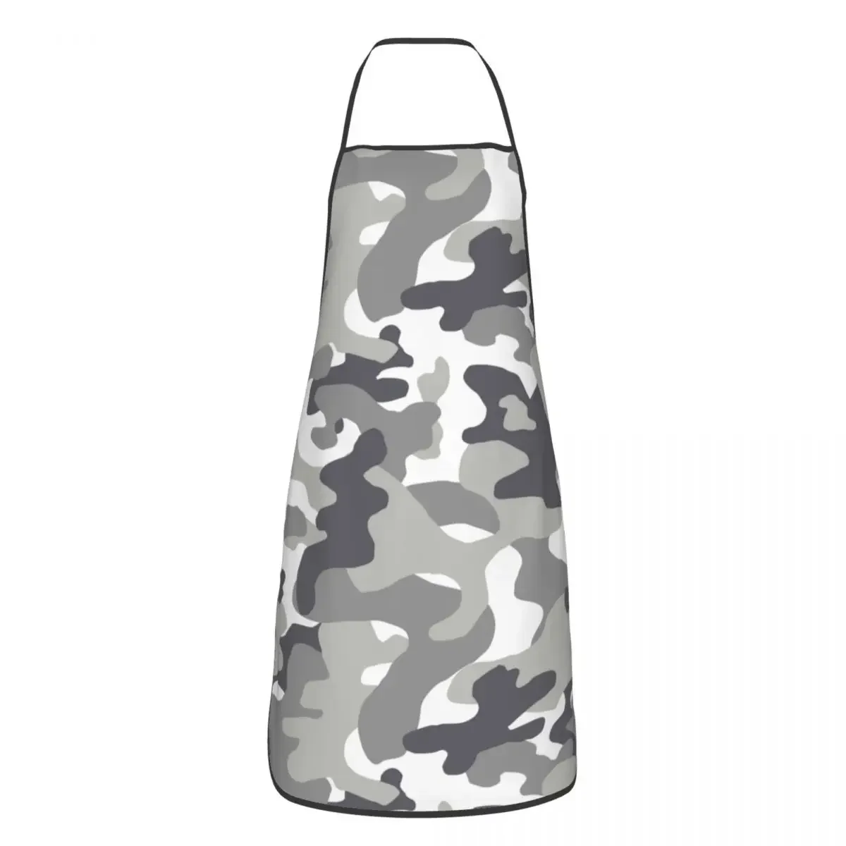 Urban Camouflage Pattern Funny Apron for Women Men Military Tactical Camo Unisex Kitchen Chef Bib Tablier Cuisine Cooking Baking